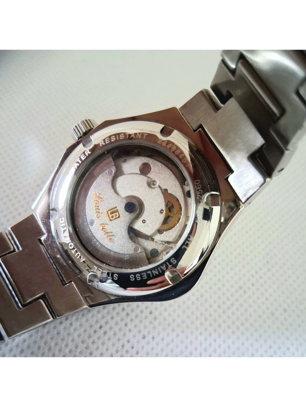 NEW IN BOX Rare Louis Bolle SS 5977-2560 Automatic Men's Swiss Watch